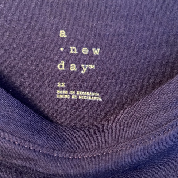 A NEW DAY 2X (3 PACKPurple, Red, Black) SHORT SLEEVE TEE - Picture 4 of 7